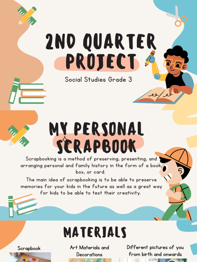 Grade 3 Scrapbook Project Guide | PDF