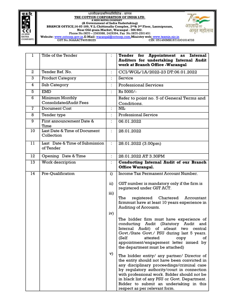 Cci wgl 1a 2022 23 dt 06 01 2022 professional services refer to point