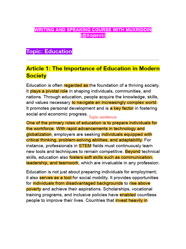 Education Pdf
