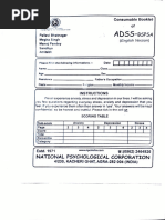 Buss-Perry Aggression Questionnaire Guide | PDF | Aggression | Anger