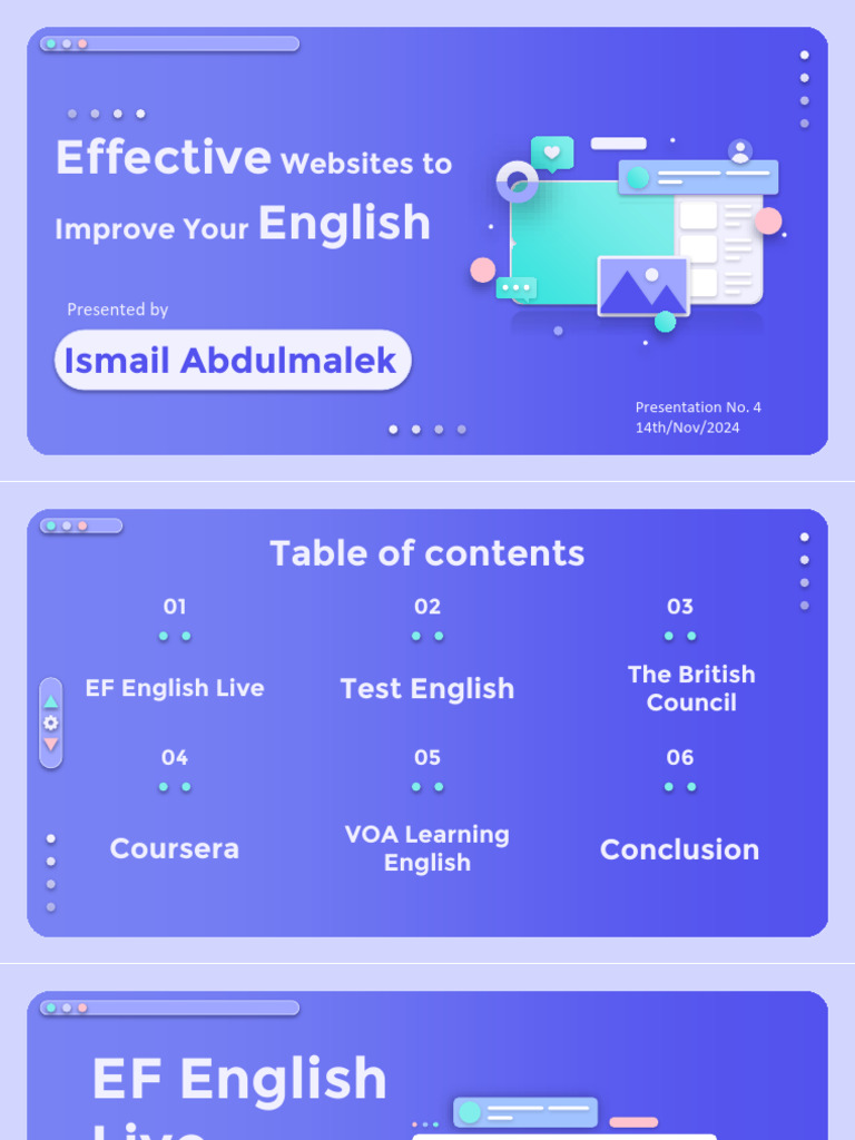 Ismail (4) 2024.11.14 | PDF | English Language | English As A Second Or ...