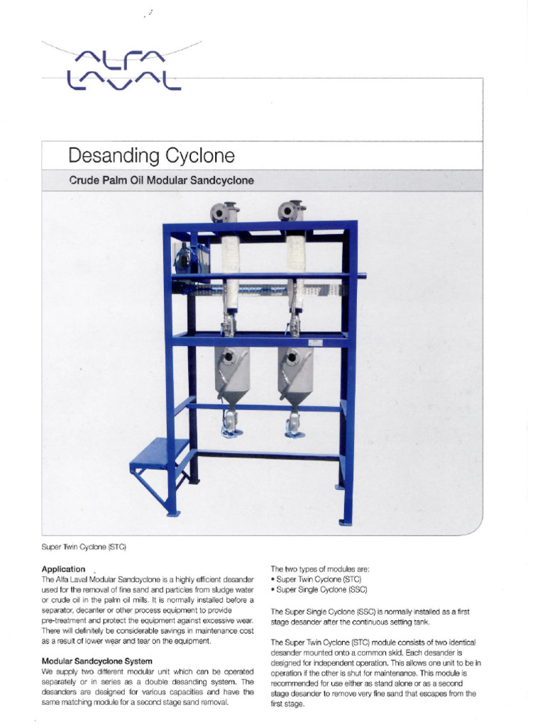 Sand Cyclone 1 | PDF