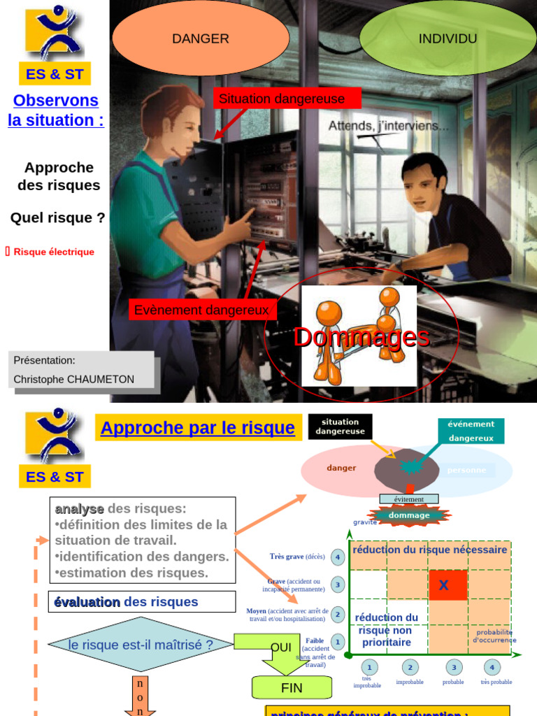 Risque Électrique : Prévention et Protection | PDF | Risque | Dangers