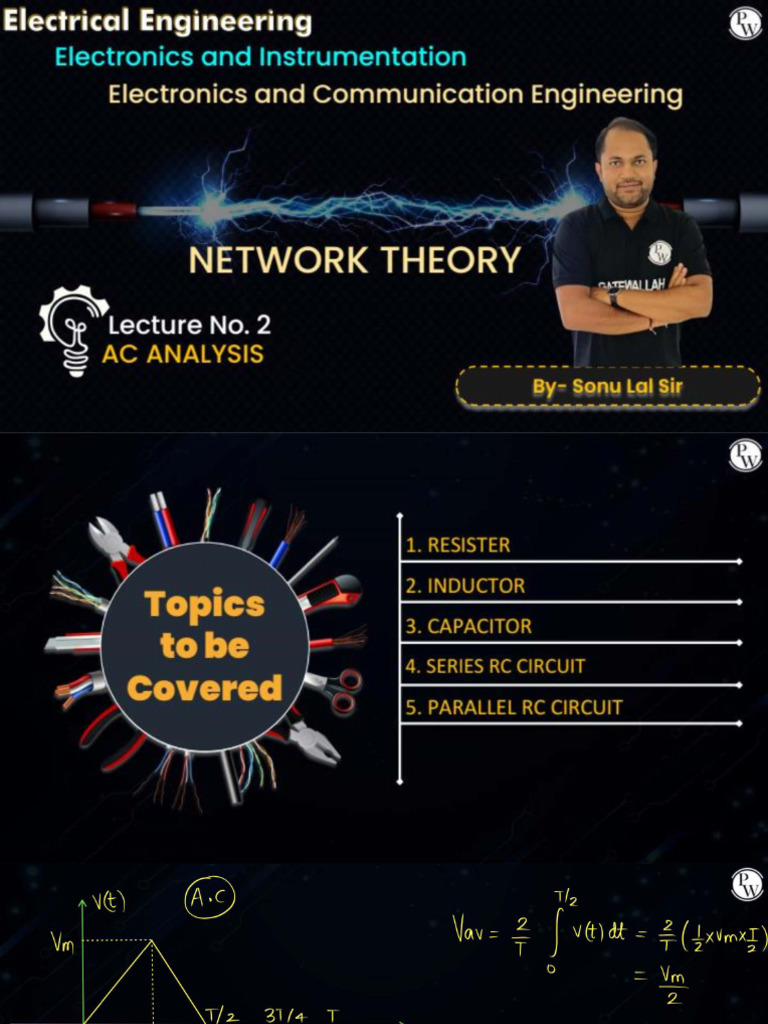 AC ANALYSIS 02 - Class Notes | PDF