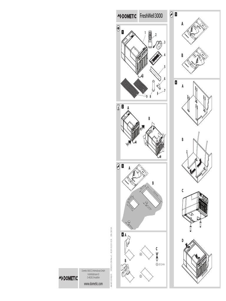 FreshWell 3000 Installation Guide | PDF | Fires | Manufactured Goods