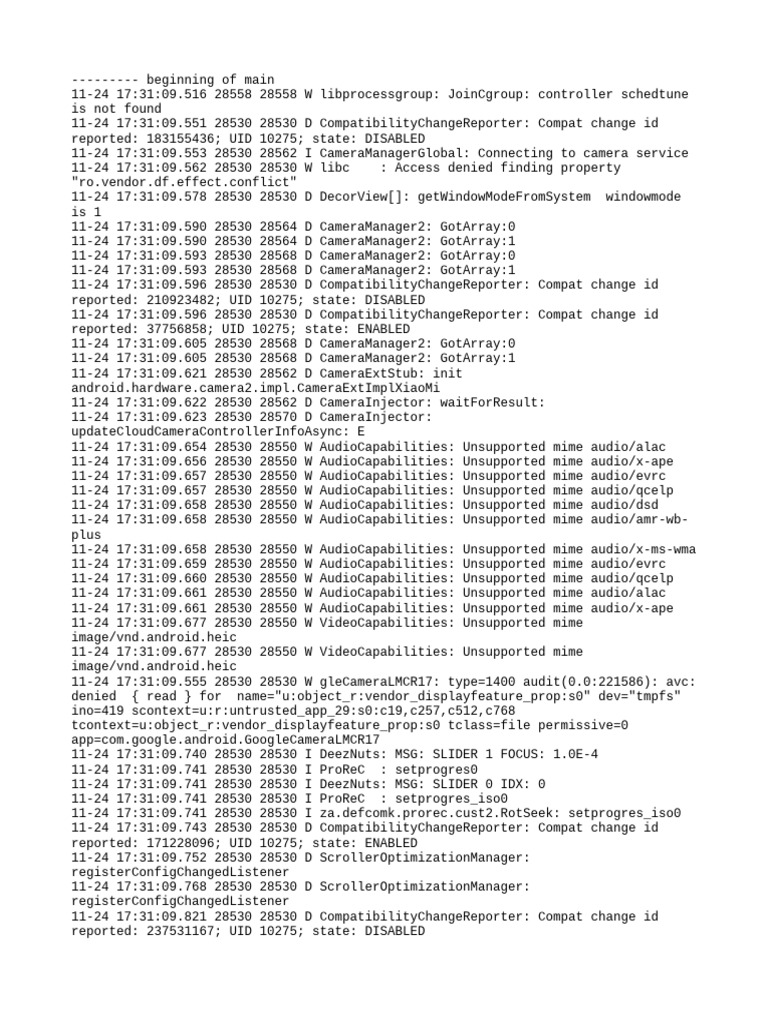 Log Cat 1732449669432 | PDF | Software Engineering | Software