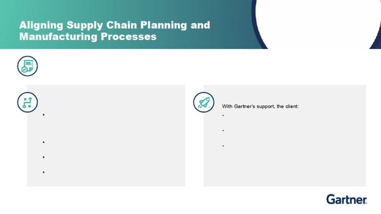 Aligning Supply Chain Planning and Manufacturing Process | PDF | Supply ...
