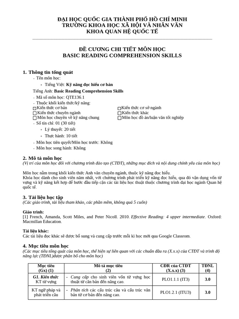 2021 - Basic Reading Comprehension Skills | PDF