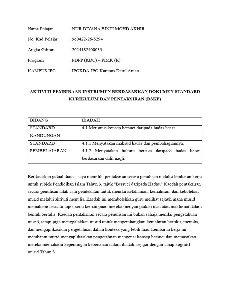 Tugasan Tutorial Pbd Pdf