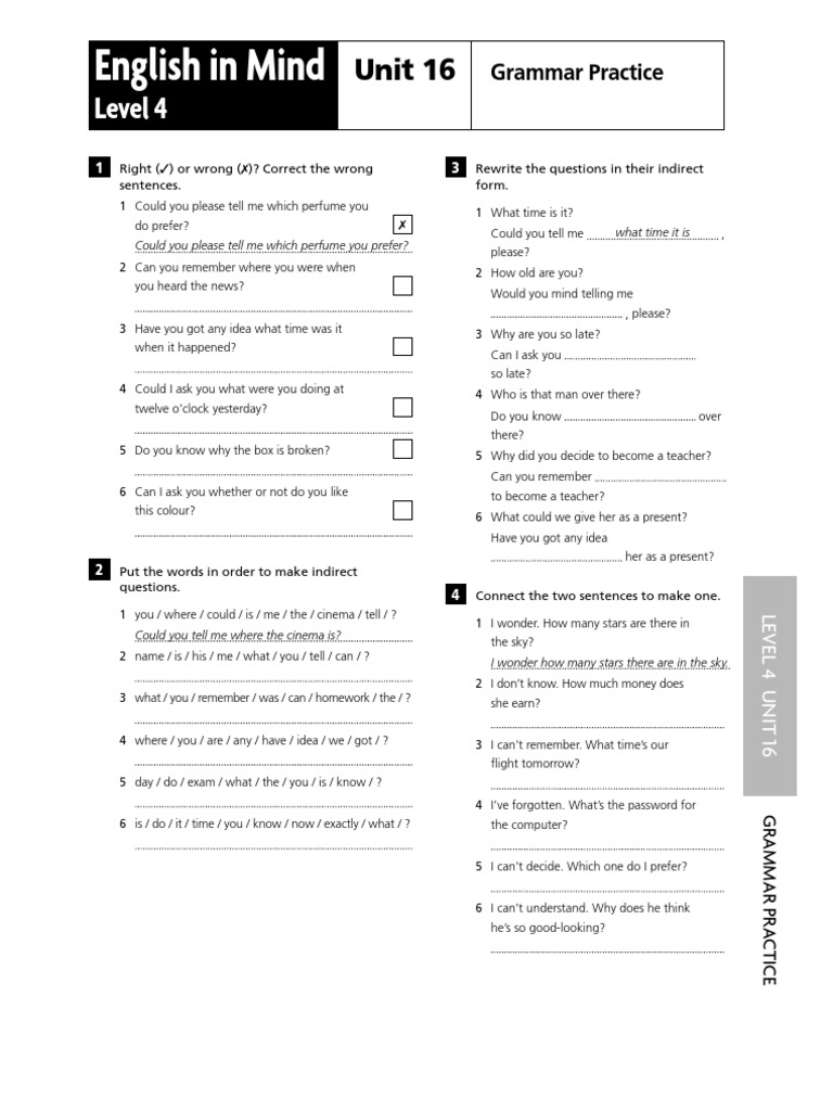 indirect questions worksheet cognitive science