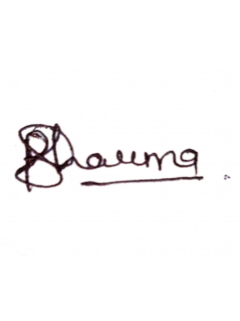 Signature pdf