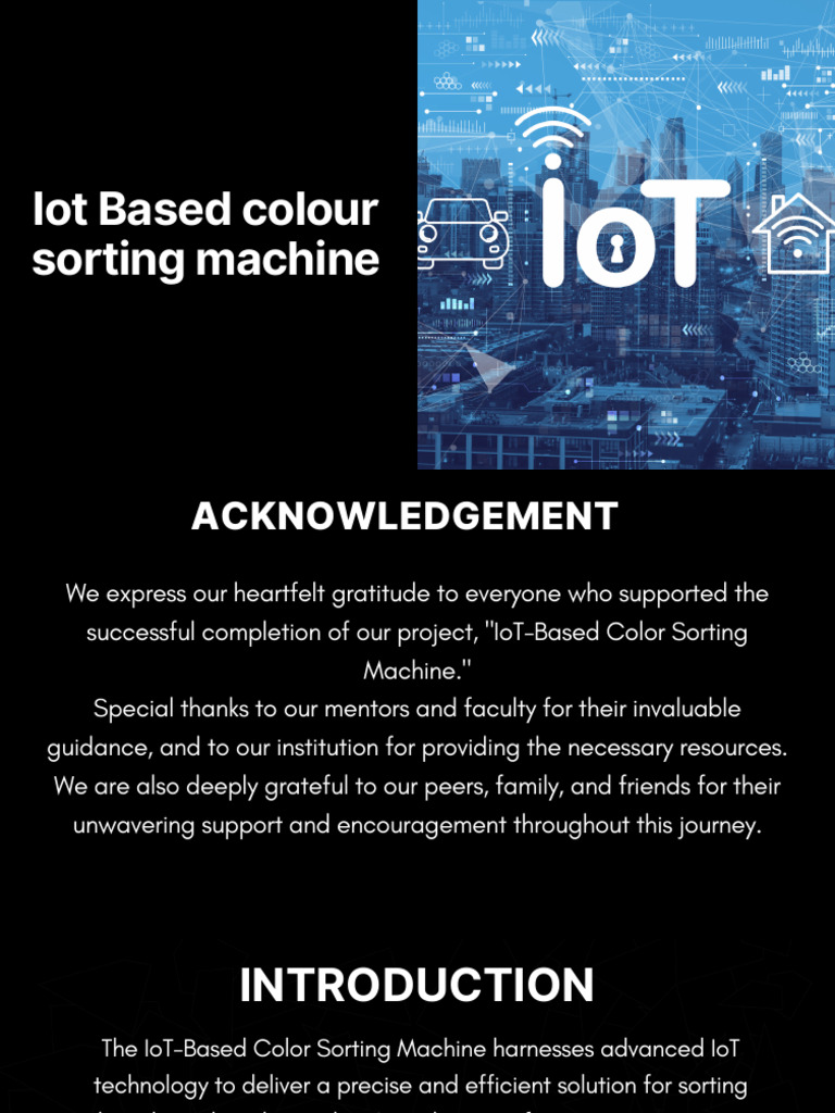 IOT Portfolio | PDF | Internet Of Things | Automation