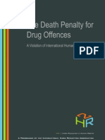 Death Penalty For Drug Offences: A Violation of International Human Rights Law