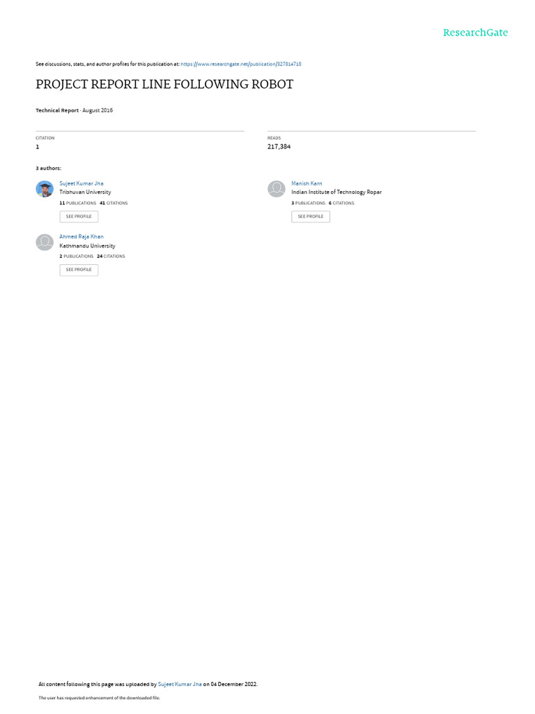 Finallfrreport 2016 | PDF
