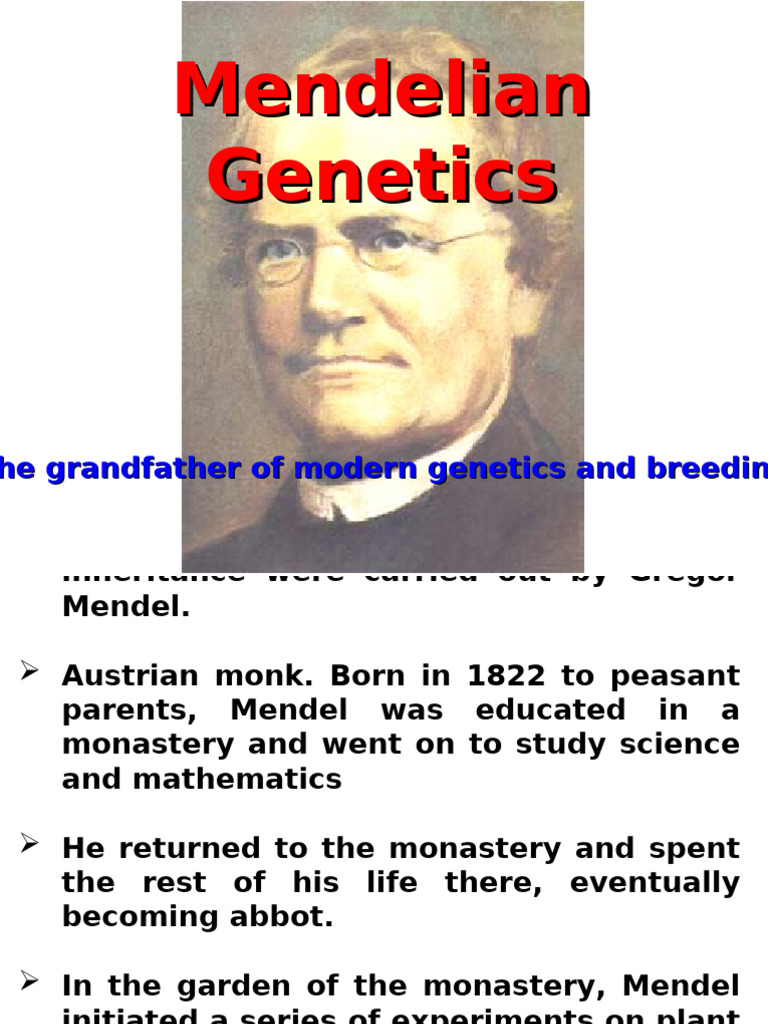 Mendelian PDF Dominance Allele