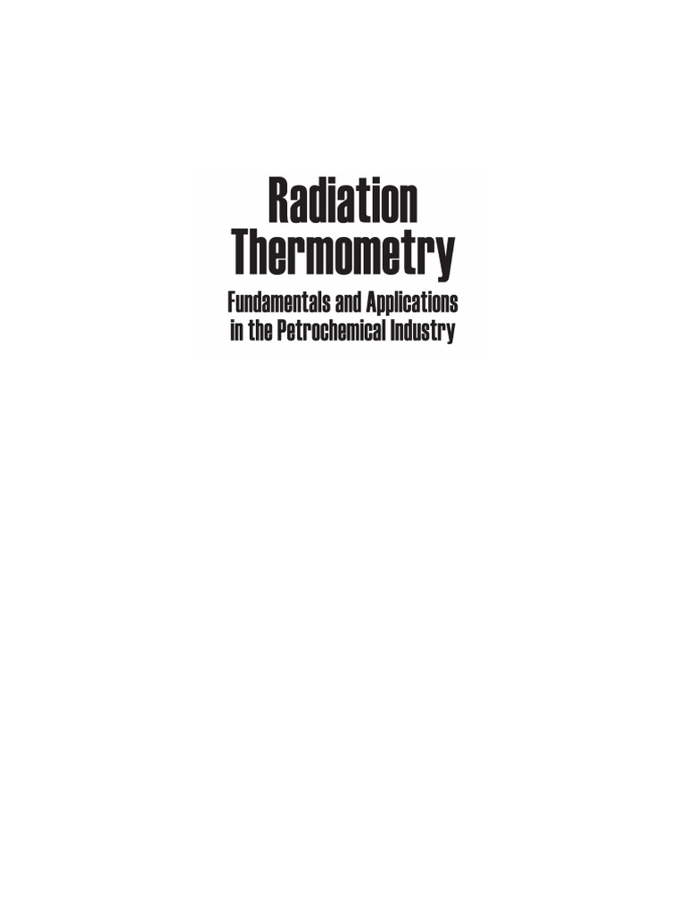 Booka (SPIE Tutorial Text Vol. TT78) Peter Saunders - Radiation ...