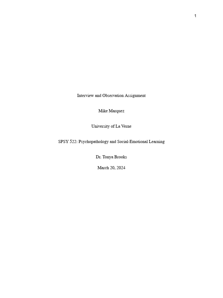 ADHD Student Observation Report | PDF | Attention Deficit Hyperactivity ...
