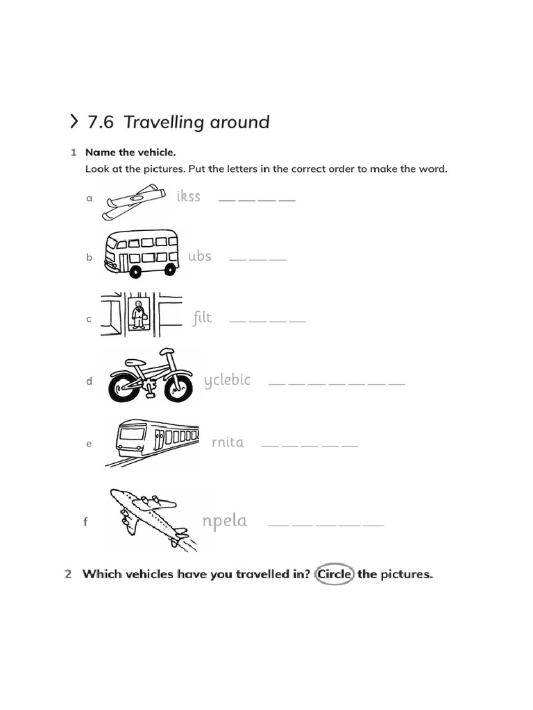 Worksheet - Lesson 23 | PDF