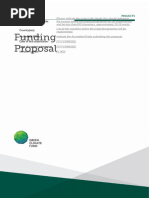 Green Climate Fund Proposal Template | PDF | Climate Resilience ...