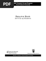 Download UBC Wood Products Processing Co-Op Students Resume Book 2010 by Jesse Zhang SN79798516 doc pdf