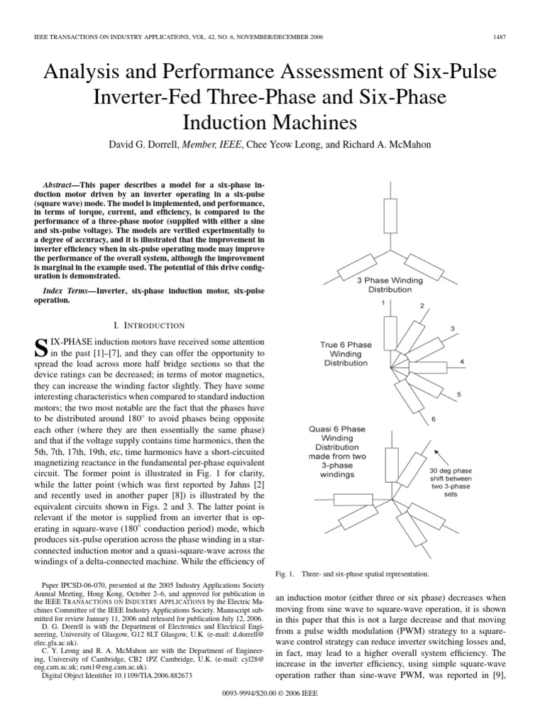 Analysis and Performance Assessment of S | PDF | Power Inverter ...