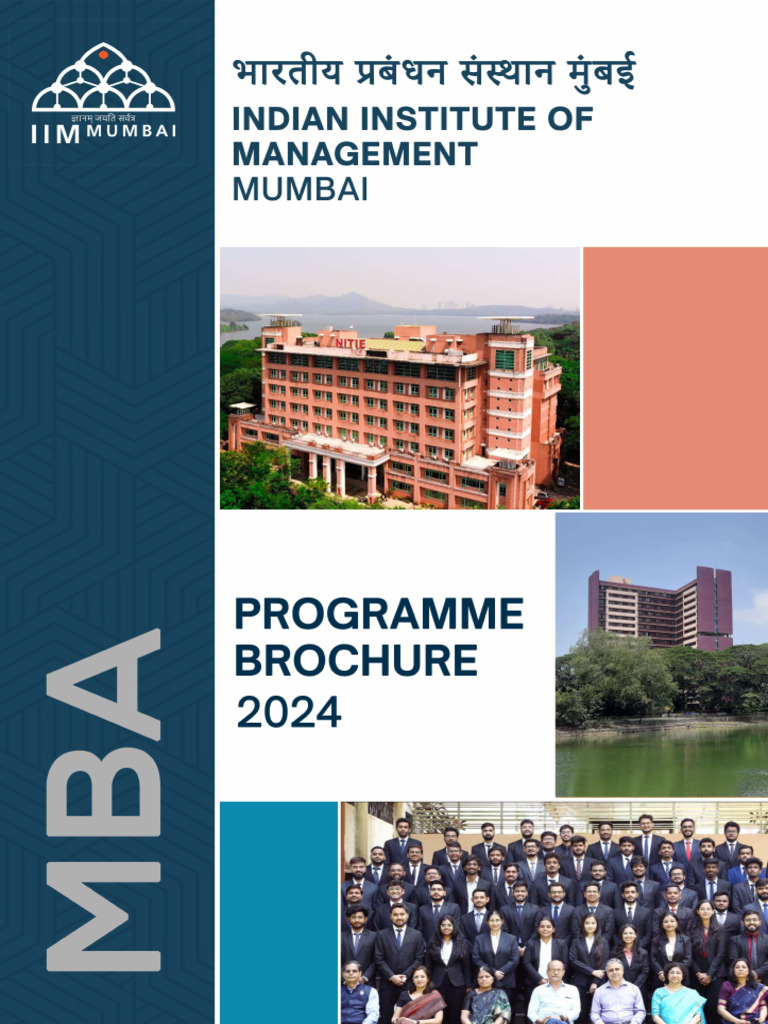 MBA Programme Brochure 2024 | PDF