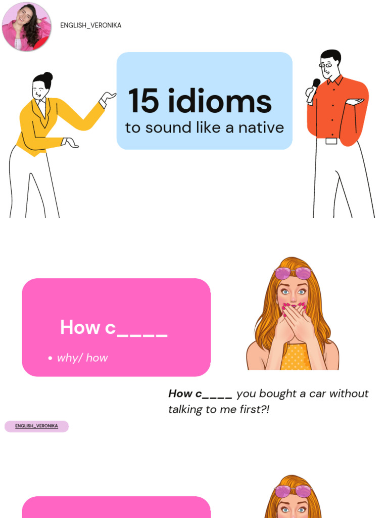 Mastering Natural English Expressions | PDF | English Language ...