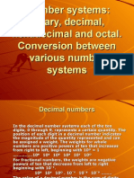 Binary and Hexadecimal Number System