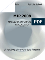 MIP 2008 Maggio di Informazione Psicologica