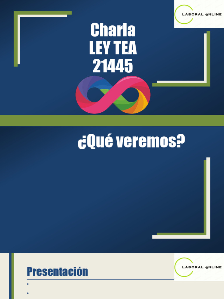 Ley TEA: Inclusión y Estrategias Educativas | PDF | Espectro autista ...