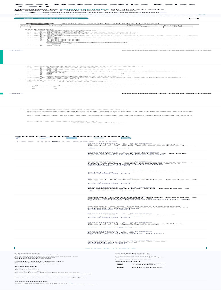 Soal Matematika Kelas 2 Sd Pdf Pdf