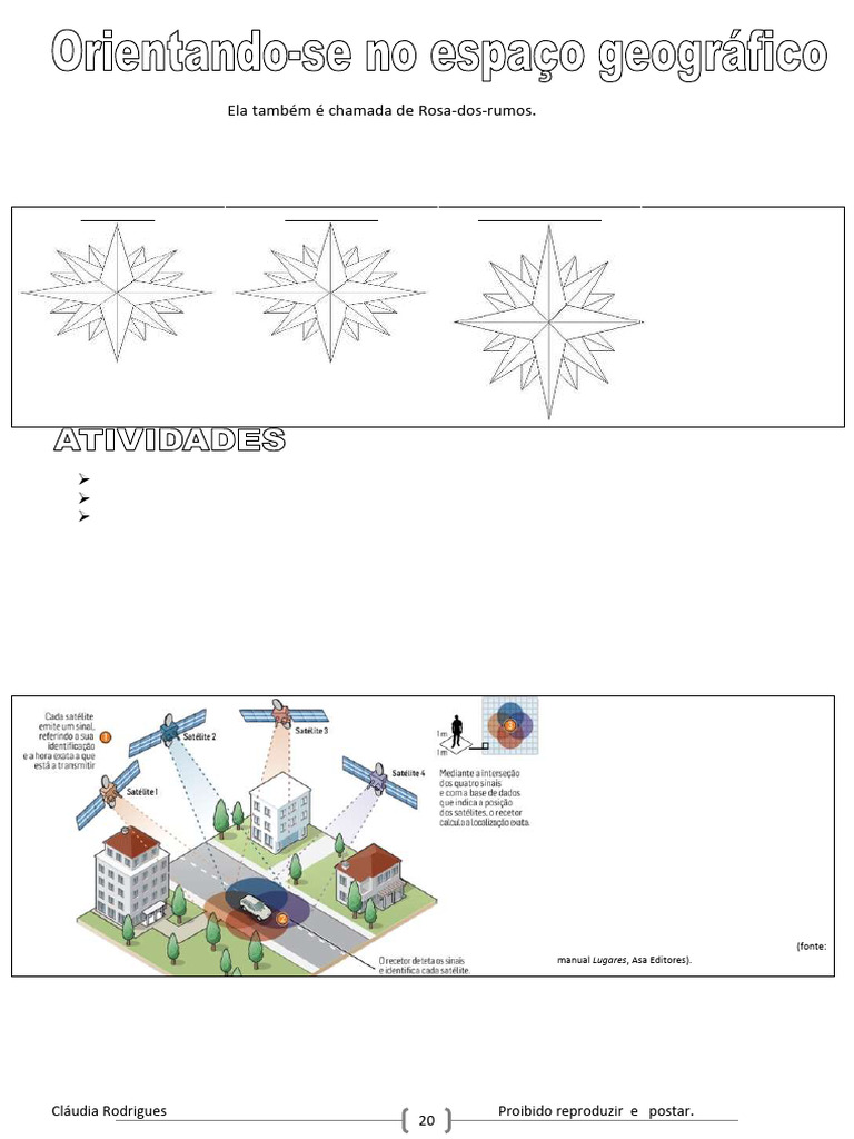 Orientacao No Espaço Geografico | PDF | Sistema de Posicionamento Global  (GPS), image size:768x1024