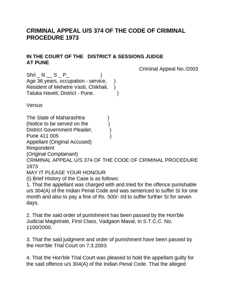 Bail sec 374 of the code of criminal procedure 1973 pdf criminal