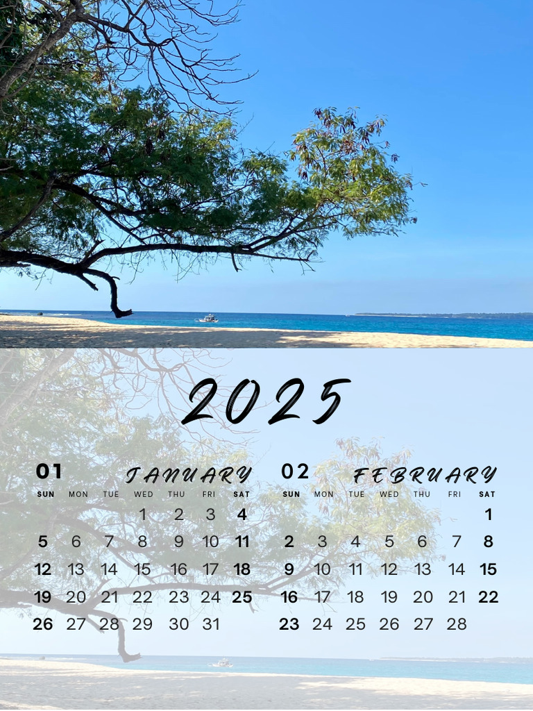 January February: MON TUE WED THU FRI MON TUE WED THU FRI | PDF