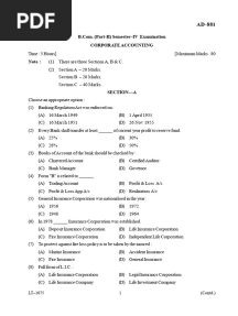 Bcom 4 Sem Corporate Accounting Ad 881 S 2023