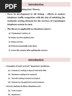 Queueing Theory