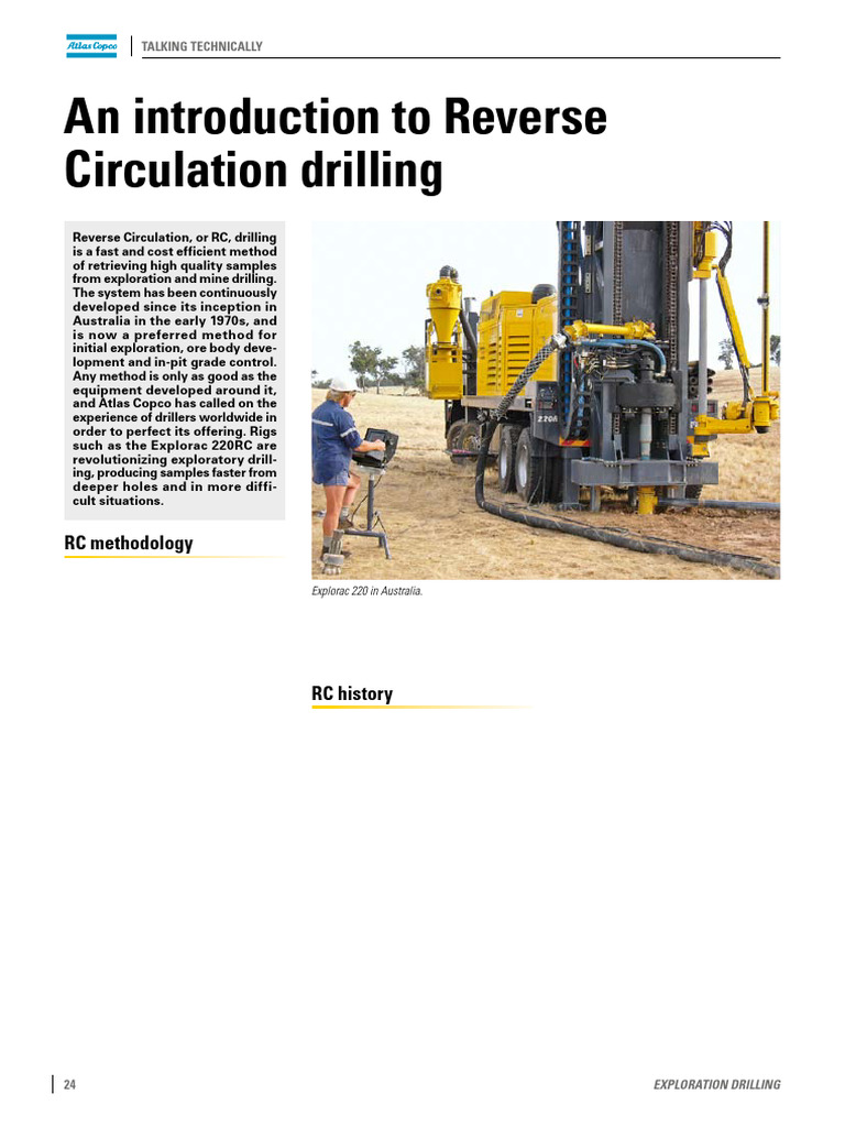 RC Drilling | PDF | Drilling | Drill