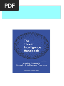 Full The Threat Intelligence Handbook Second Edition Zane Pokorny PDF All Chapters