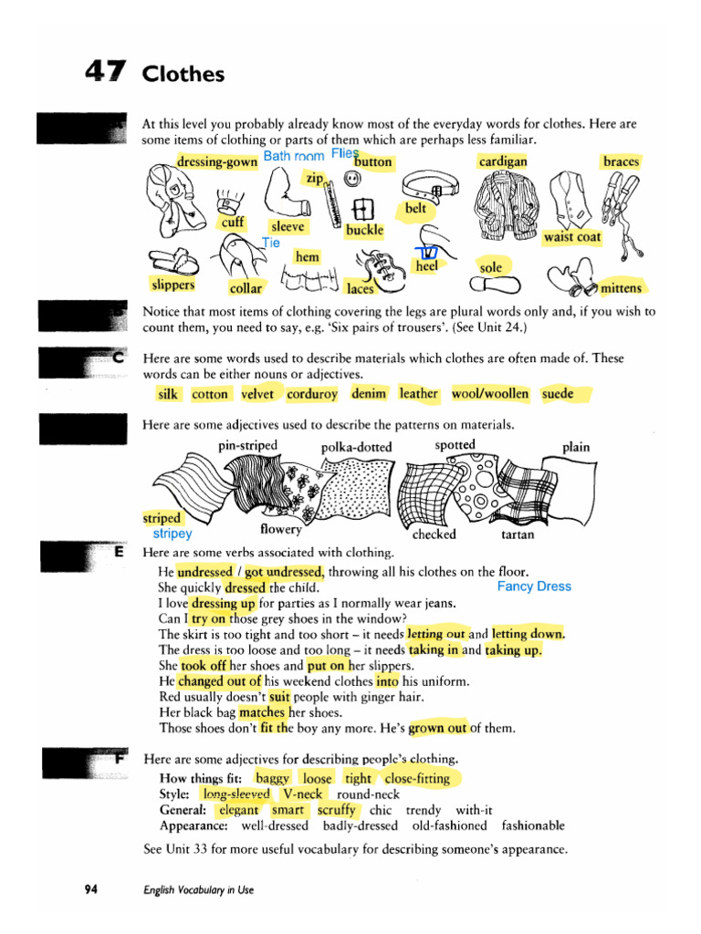 Clothes | PDF
