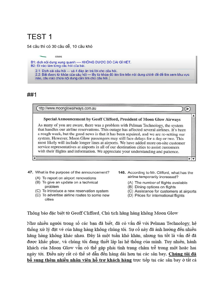 Part 7 Practice | PDF