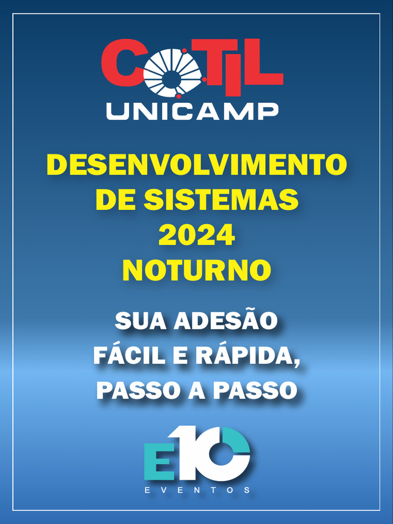 Como Aderir à Formatura 2024 COTIL | PDF