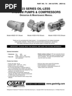 Download Gast 23 Series Oilless Manual by clangbird210 SN79808563 doc pdf