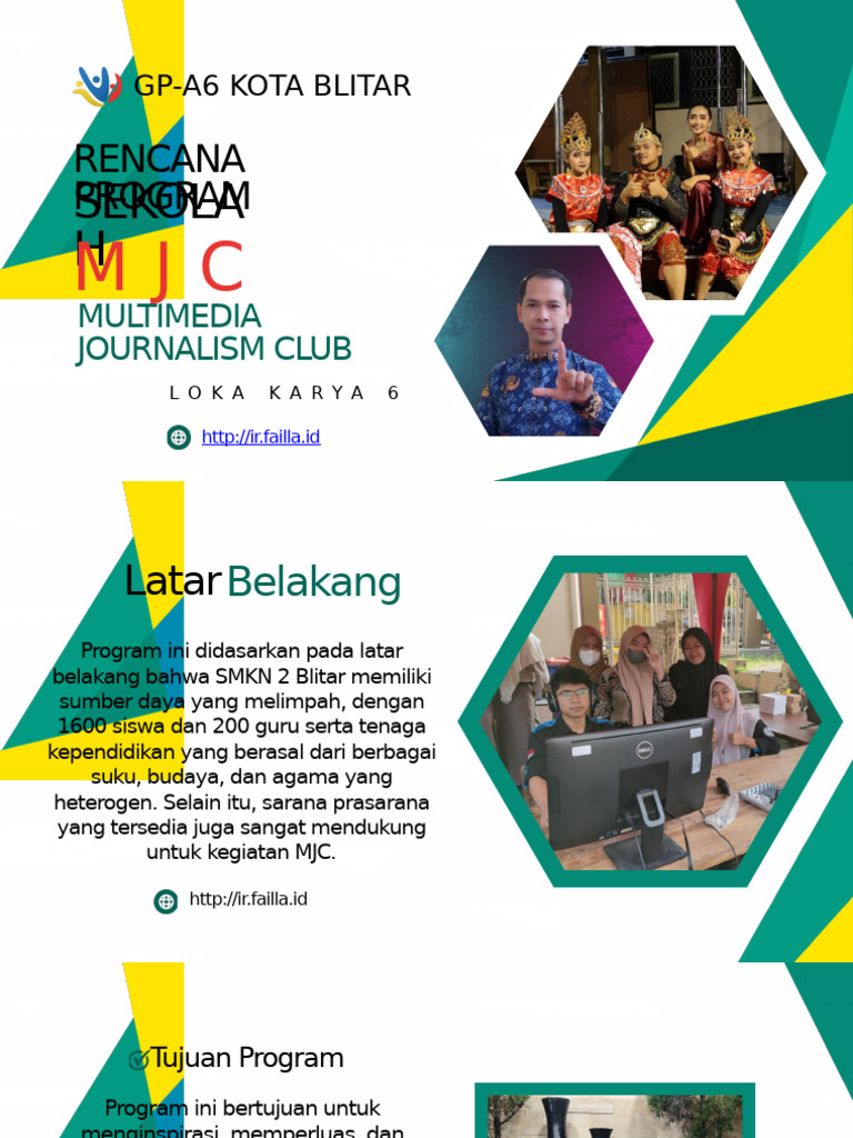 Rencana Program Multimedia Journalism Club | PDF