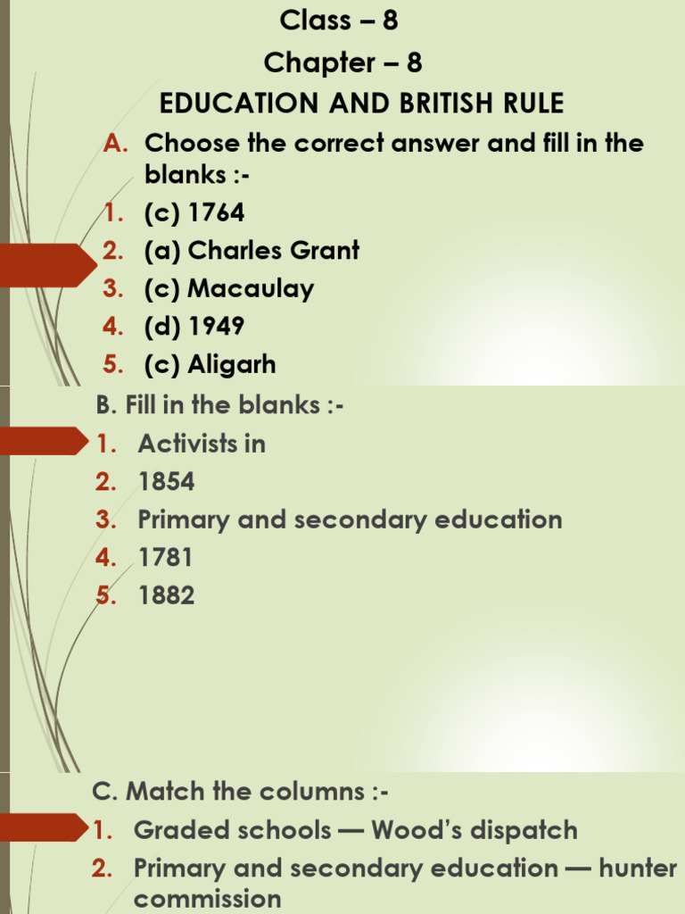 Education Under British Rule in India | PDF | British Raj | Orientalism
