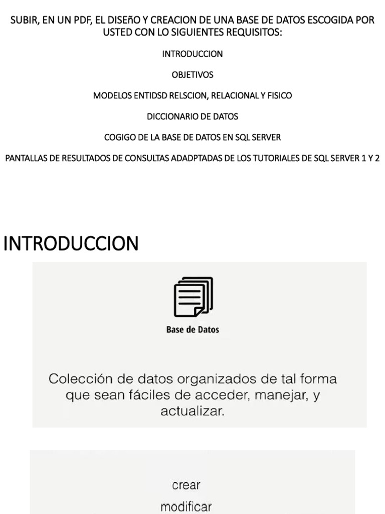 Practica Final de Base de Datos Con Los Resultados | PDF | Bases de ...