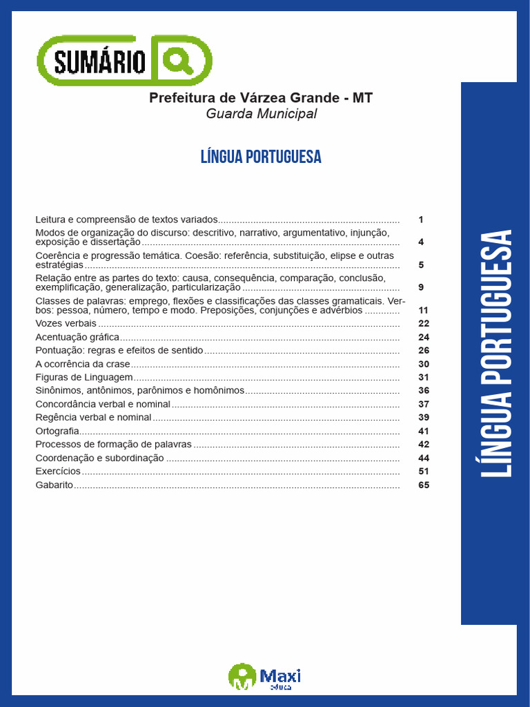 Guia Completo de Língua Portuguesa | PDF | Pronome | Adjetivo