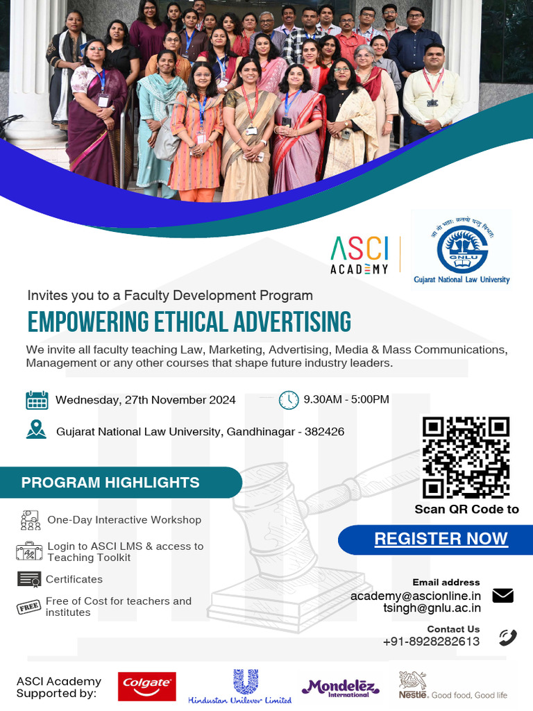 Faculty Workshop on Ethical Ads | PDF
