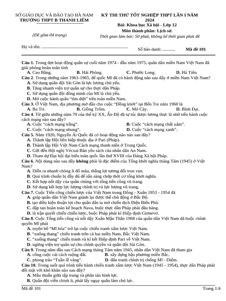 Ma de 101 | PDF