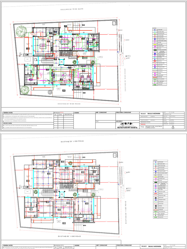 Ground Floor Electrical Layout Plan | PDF | Queensland | Buildings And ...