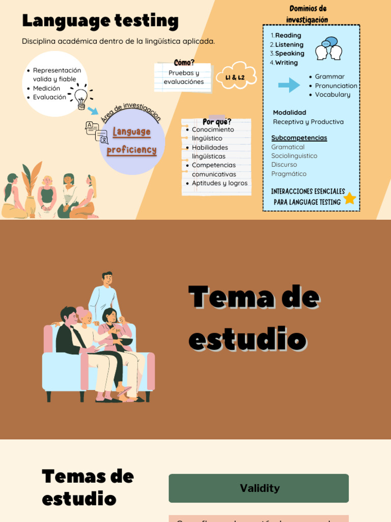 Evaluación de Competencias Lingüísticas | PDF | Validez (Estadísticas ...
